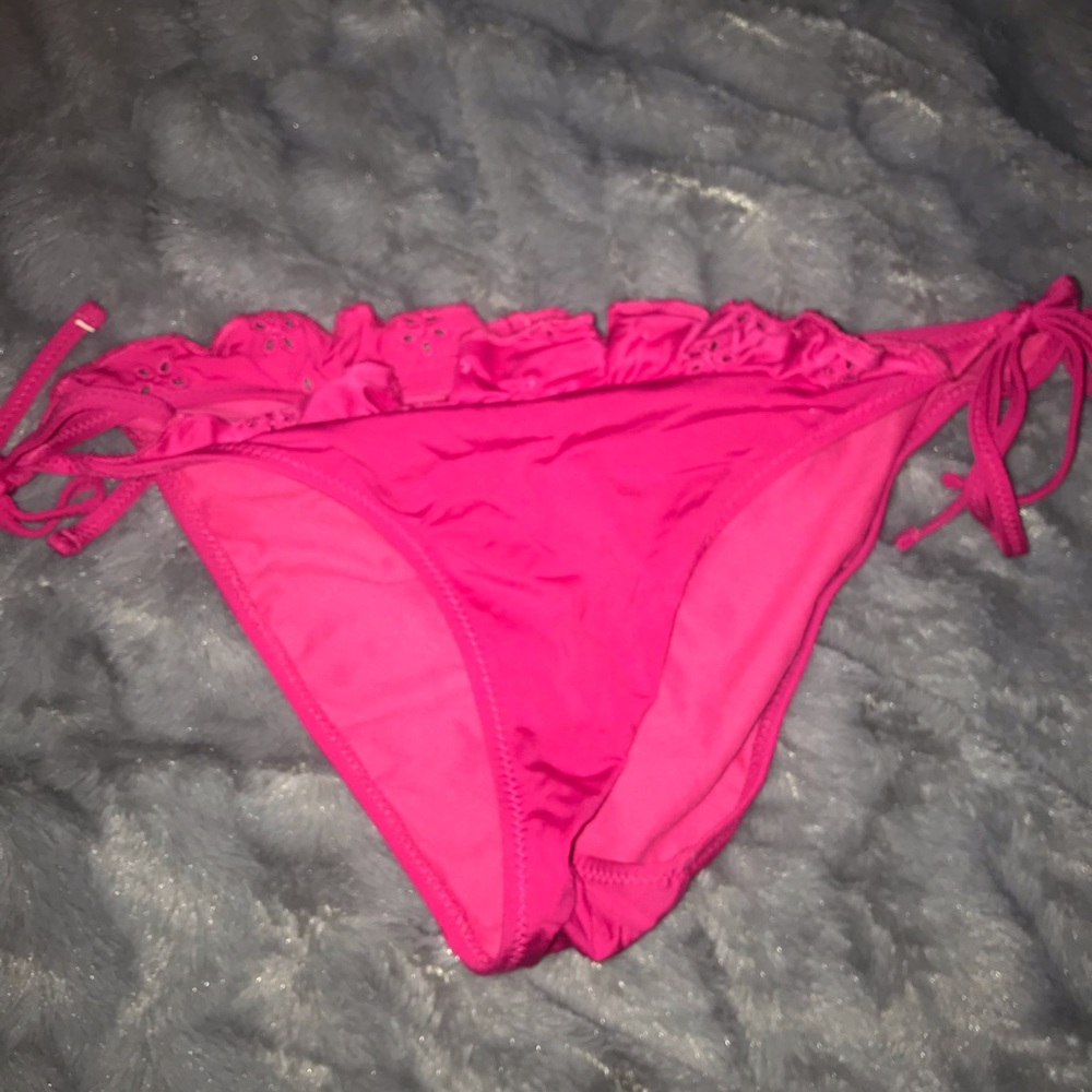 Pink Hollister Bathing Suit Bottoms